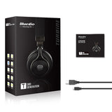 Wholesales Orignal Bluedio headphones T3 Wireless Bluetooth Headphones/headset with Microphone bluetooth headphone headset