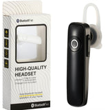 Business Small Bluetooth Headphone Wireless Earphone Headset With Microphone Retail Box Pack Black Business Bluetooth Headphone